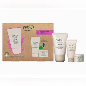 Shiseido Waso Invisible Pore Purifying Kit, 3 Piece Set